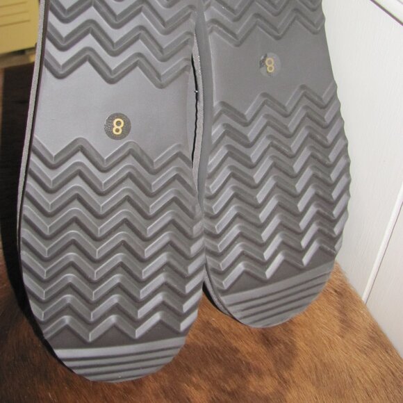 QUINCE WOMENS GREY AUSTRALIAN SHEARLING MID CALF BOOTS NIB - Picture 6 of 10